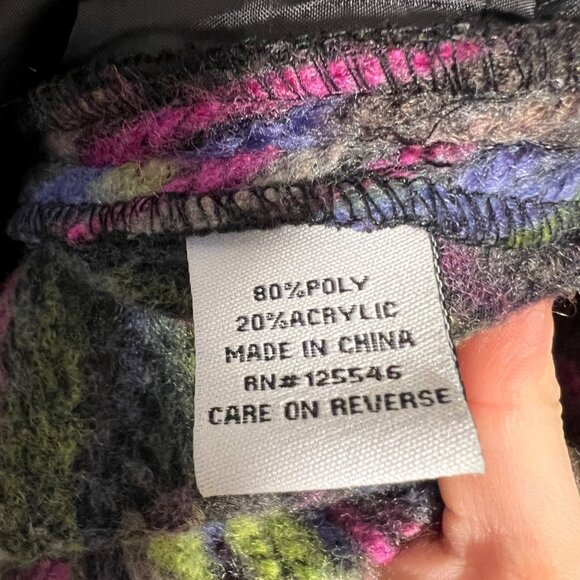 Vintage Indie Whimsigoth Statement Jacket Artsy Teacher Sustainable Librarian L - Picture 11 of 11